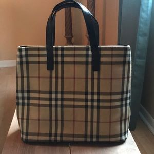 Burberry style Tote